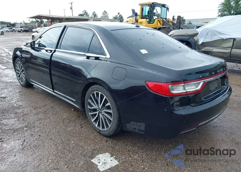 2017 Lincoln Continental Select z USA, uszkodzony, nr VIN 1LN6L9SK8H5600795